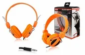 Słuchawki - LTC LTC55 pomarańczowe (31765) - miniaturka - grafika 1