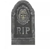 Halloween - GUIRCA Nagrobek, Szkielet RIP, dekoracja na Halloween DEKOR/1279-G - miniaturka - grafika 1