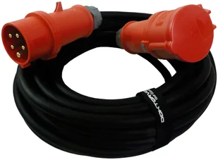 Preis-Zone Przedłużacz 5m siłowy 32A/5P IP44 CEE 400V/32A H07RN-F 5x4 Doktorvolt 6459 DV-6459-CEE-32 - Listwy zasilające - miniaturka - grafika 2