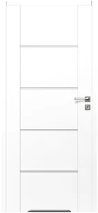 ARTENS Skrzydło drzwiowe bezprzylgowe MALIBU White 80 Lewe ARTENS - Drzwi wewnętrzne - miniaturka - grafika 2