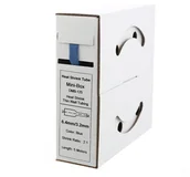 Pojemniki biurowe - Offgridtec Offgridtec 5 m wąż termokurczliwy 6,4 mm > 3,2 mm niebieski pojemnik dozujący warsztat samochód 000577 - miniaturka - grafika 1