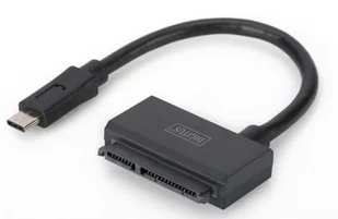 Digitus Konwerter/Adapter USB 3.1 Typ C do HDD/SSD 2.5" SATA III 5Gbps DA-70327 - Adaptery i przejściówki - miniaturka - grafika 2