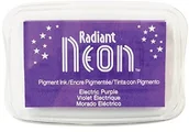 Tusz do pieczątek - Radiant Neon Poduszka do stempli Pigment wysokiej jakości NR-000-75 - miniaturka - grafika 1