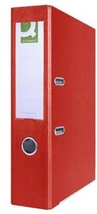 Q-CONNECT segregator Hero z szyną, PP, A4/75mm, czerwony KF15994 - Segregatory - miniaturka - grafika 2