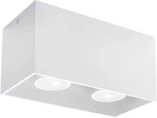 Sollux Lighting Plafon QUAD MAXI biały - Lampy sufitowe - miniaturka - grafika 8