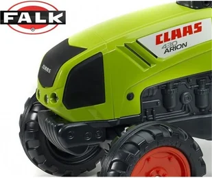 Falk FALK Traktor CLAAS ARION z przyczepą zielony - Jeździki dla dzieci - miniaturka - grafika 3