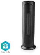 Wentylatory - Nedis Nedis WIFIFNH10CBK  Wentylator kolumnowy z nagrzewnicą 1200-2000W/230V - miniaturka - grafika 1