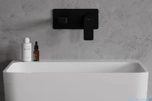 Omnires Baretti bateria umywalkowa podtynkowa czarny mat BA7815BL | - Baterie umywalkowe - miniaturka - grafika 3