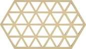 Podstawki pod garnki - Podstawka Zone Denmark pod gorące naczynia Triangles 24 cm piaskowa 12430 - miniaturka - grafika 1