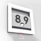 Lampy ogrodowe - ECO-Light Alice lampka LED z numerem domu, z czujnikiem - miniaturka - grafika 1