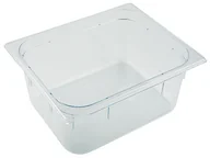 Pojemniki i kosze gastronomiczne - APS Pojemnik prostokątny z poliwęglanu GN 1/1 530x325x200 mm, przeźroczysty | 82010 82010 - miniaturka - grafika 1