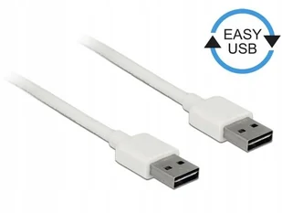 Delock EASY-USB-KAB.2.0 A > Easy-USB 2.0 A 1.0 m Biały 85193 - Kable USB - miniaturka - grafika 3