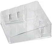 Kosmetyczki, organizery i kuferki - axentia - organizer, tworzywo sztuczne, kosmetyków, 8 kieszenie - miniaturka - grafika 1