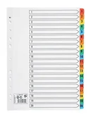 Zakładki indeksujące - 5 Star 5 Star Index 230 mikronów z kolorowymi mylarre nadprzewodników 1  20 A4 Biały 464319 - miniaturka - grafika 1