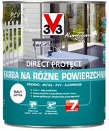 Farby do metalu - V33 Farba Direct Protect biała 2 5 l 112688 - miniaturka - grafika 1