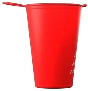 COMPRESSPORT COMPRESSPORT kubeczek wielokrotnego użytku FAST CUP czerwony - Shakery i bidony sportowe - miniaturka - grafika 2