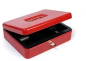 Sejfy i kasy pancerne - Argo Kasetka metalowa na pieniądze HF-M300A czerwona - miniaturka - grafika 1