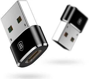 Baseus Adapter USB-C Typ C do USB 2.0 przejściówka CAAOTG-01 - Kable USB - miniaturka - grafika 2