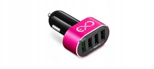 eXc szybka ładowarka samochodowa-4xUSB,6.4A,QC3.0 - Ładowarki samochodowe - miniaturka - grafika 4