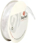 Pozostałe akcesoria dla plastyków - Rayher Hobby Rayher 5527802 taśma organza, 15 MM, rolka SB 10 m, biała 55-278-02 - miniaturka - grafika 1