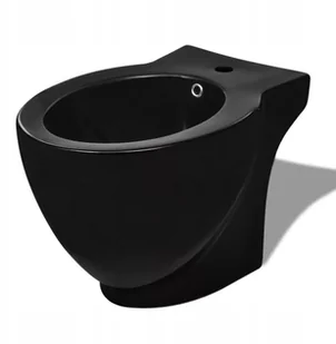 vidaXL Bidet, okrągły, stojący, wysokiej jakości ceramika - Bidety - miniaturka - grafika 2