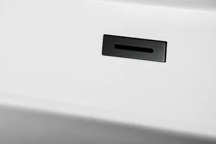 Corsan Wanna wolnostojąca E042 Reno 170 z wykończeniem czarnym 649124 - Wanny - miniaturka - grafika 9