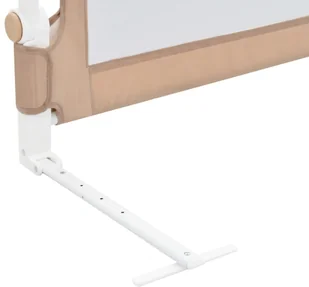 vidaXL Barierka do łóżeczka dziecięcego, taupe, 180x42 cm, poliester vidaXL - Zabezpieczenia dla dzieci vidaXL Barierka do łóżeczka dziecięcego, taupe, 180x42 cm, poliester vidaXL - Zabezpieczenia dla dzieci - miniaturka - grafika 6
