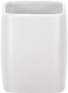 Kubki na szczoteczki do zębów - Kleine Wolke Kubek na szczoteczki do zębów Cubic White 4004478221741 - miniaturka - grafika 1