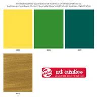 Farby i media malarskie - Talens Talens Art Creation Glass & Porcelain Opaque Set 410900002 - miniaturka - grafika 1