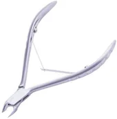 Akcesoria do paznokci - Allepaznokcie Cążki do skórek profesjonalne Lexwo srebrne 138 - 5 mm - miniaturka - grafika 1