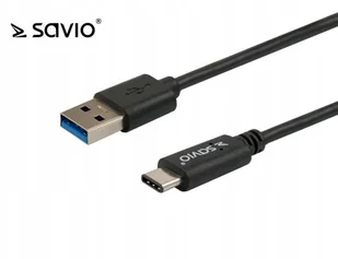 Savio CL-101 Kabel USB 3.0 USB 3.1 Typ C AKELMKUSAVCL101 - Kable USB - miniaturka - grafika 5
