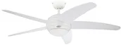 Wentylatory sufitowe - Westinghouse Lighting bendan/132 cm, 5 skrzydła, i pilotem zdalnego sterowania łącznie z lampy, biały 7214040 7214040 - miniaturka - grafika 1