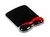 Podkładki pod mysz - Kensington PODKŁADKA POD MYSZ żelowa 62402 w dwóch kolorach czerwono-czarna - miniaturka - grafika 1