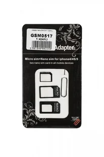 M-Life ADAPTER NANO SIM 3W1 CZARNY GSM0517 - Pozostałe akcesoria do telefonów - miniaturka - grafika 4