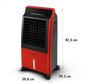 OneConcept OneConcept CTR-1 v2 schładzacz powietrza 4-w-1 klimatyzator mobilny 65 W czerwon ACO-CTR-1 Rot - Klimatory OneConcept OneConcept CTR-1 v2 schładzacz powietrza 4-w-1 klimatyzator mobilny 65 W czerwon ACO-CTR-1 Rot - Klimatory - miniaturka - grafika 8