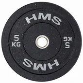 Pozostały sprzęt siłowy - HMS Talerz olimpijski HTBR05 5 kg) - miniaturka - grafika 1