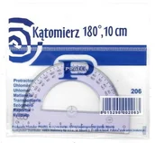 Artykuły biurowe - Pratel Kątomierz 10cm 180 stopni - miniaturka - grafika 1