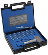 Narzędzia warsztatowe - Limit Komplet stempli Wysokość znaku (mm): 3 Ogólna liczba znaków: 100 Max liczb (58890104) - miniaturka - grafika 1