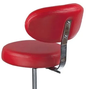 Beauty System Taboret kosmetyczny z opar. BD-9934 czerwony BD-9934/14 - Krzesła i taborety kosmetyczne - miniaturka - grafika 4
