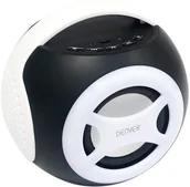 Akcesoria do MP3 - Denver głośnik Bluetooth 2.1 z wejściem USB, biały (HKAURASTUDIO2BLKEU) - miniaturka - grafika 1