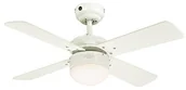 Wentylatory sufitowe - Westinghouse Lighting 7242040 wentylator sufitowy z oświetleniem, metalowym, 17 Watts, wersji, 90 x 90 x 38 cm 7242040 - miniaturka - grafika 1