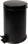 Kosze na śmieci - Faneco Kosz na śmieci 12 litrów stal matowa - miniaturka - grafika 1