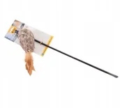 Zabawki dla kotów - Dingo Wędka Dla Kota - Myszka Z Ogonkiem Z Piór - miniaturka - grafika 1