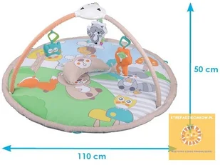 Sun Baby Mata XXL Leśni przyjaciele"  B05.043.1.1 - Maty edukacyjne - miniaturka - grafika 6