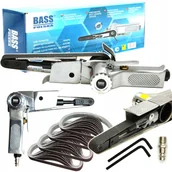 Szlifierki i polerki pneumatyczne - Szlifierka Taśmowa Pneumatyczna 20x520mm +40x Pasy - miniaturka - grafika 1