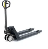 Wózki magazynowe - AJ Produkty Wózek paletowy, quick lift, 2000 kg, 1150 mm, guma, poliuretan, szary - miniaturka - grafika 1