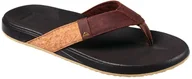 Klapki i japonki męskie - Reef japonki męskie CUSHION BOUNCE PHANTOM SE Brown/Cork - miniaturka - grafika 1