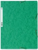 Teczki i skoroszyty - Exacompta Exacompta Teczka Premium A4 plus 3-skrzydłowa z gumką zielony EXC133 - miniaturka - grafika 1