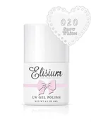 Lakiery hybrydowe - ELISIUM ELISIUM UV Gel Polish 020 Snow White 8ml 88896-uniw - miniaturka - grafika 1