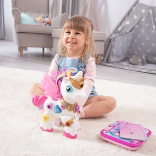 Vtech Iskierka Magiczny Jednorożec 61239 - Zabawki interaktywne dla dzieci - miniaturka - grafika 3